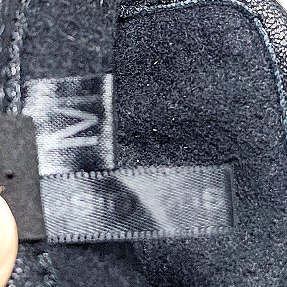 Simons fleece-lined black leather gloves - Picture 5 of 8